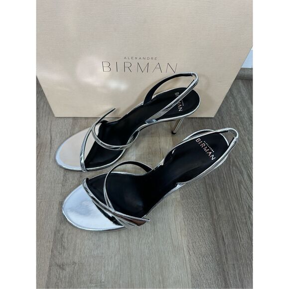 Alexandre Birman Tita 85 Silver Size EU38.5/US8.5 $695 - Picture 8 of 16